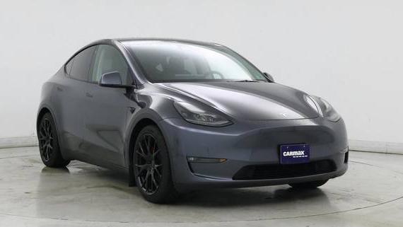 TESLA MODEL Y 2021 5YJYGDEF1MF230429 image